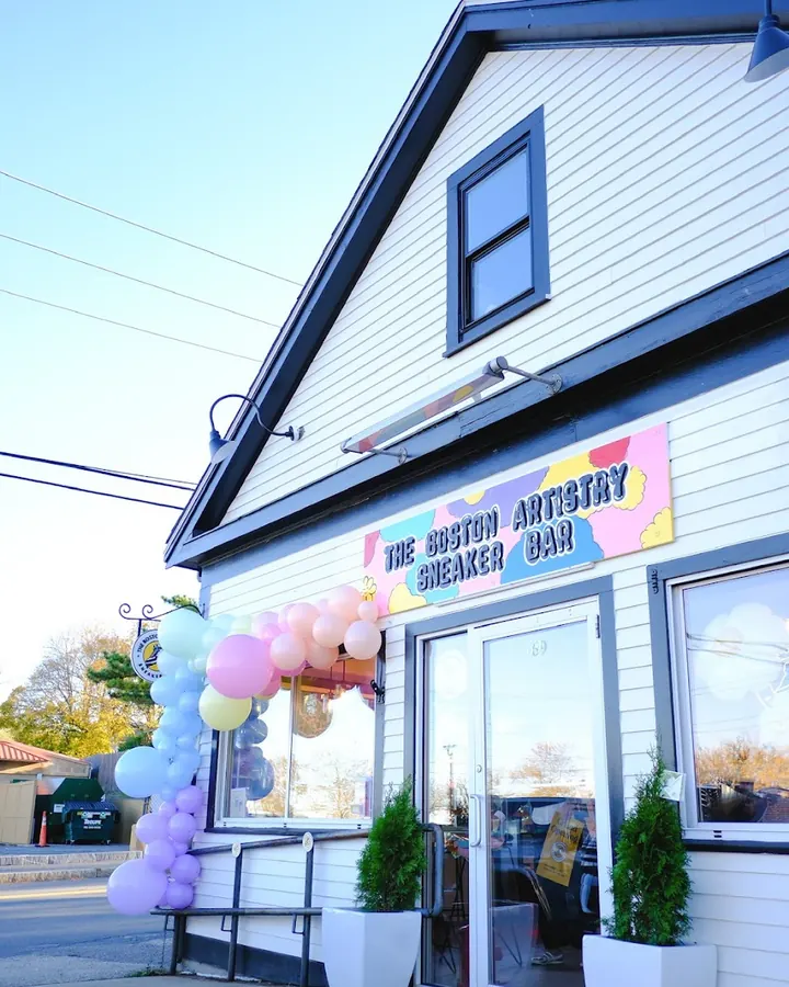 The Boston Artistry storefront on Water Street in Hingham