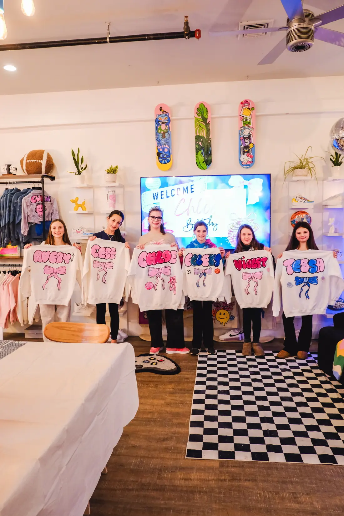 Hoodies + Sweatshirts made by tweens and teens at The Boston Artistry